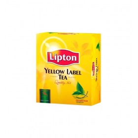 Чай Lipton Yellow Label, черный, 100 пакетиков