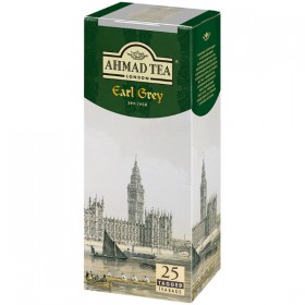 Чай Ahmad Earl Grey (Эрл Грей), черный с бергамотом 25пак