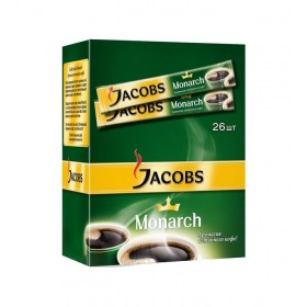 Кофе порционный Jacobs Monarch 1.8г, растворимый, коробка