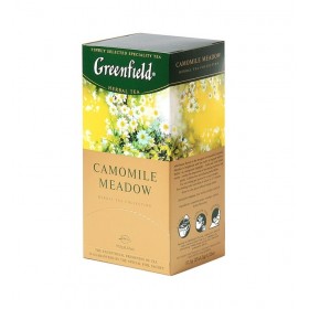 Чай Greenfield Camomile Medow (Камомайл Медоу), 25 пакетиков, зеленый