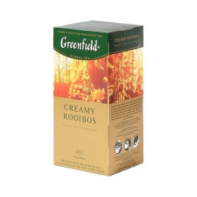 Чай Greenfield Creamy Rooibos (Крими Ройбош), 25 пакетиков, травяной