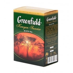 Чай Greenfield Kenyan Sunrise (Кениан Санрайз), черный, листовой, 100 г