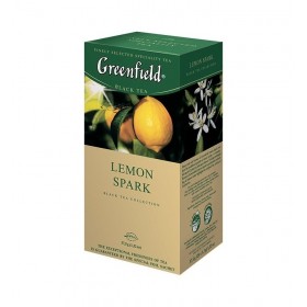 Чай Greenfield Lemon Spark (Лемон Спарк), черный, 25 пакетиков