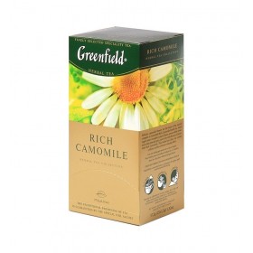 Чай Greenfield Rich Camomile (Рич Камомайл), 25 пакетиков, травяной