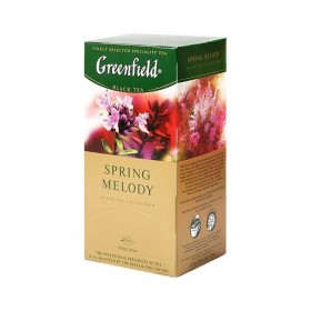 Чай Greenfield Spring Melody (Спринг Мелоди), черный, 25 пакетиков