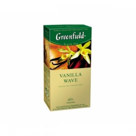 Чай Greenfield Vanilla Wave (Гринфилд Ванила Вейв), черный, листовой, 100 г