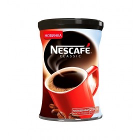 Кофе NESCAFE Classic растворимый, 250г, жестяная банка